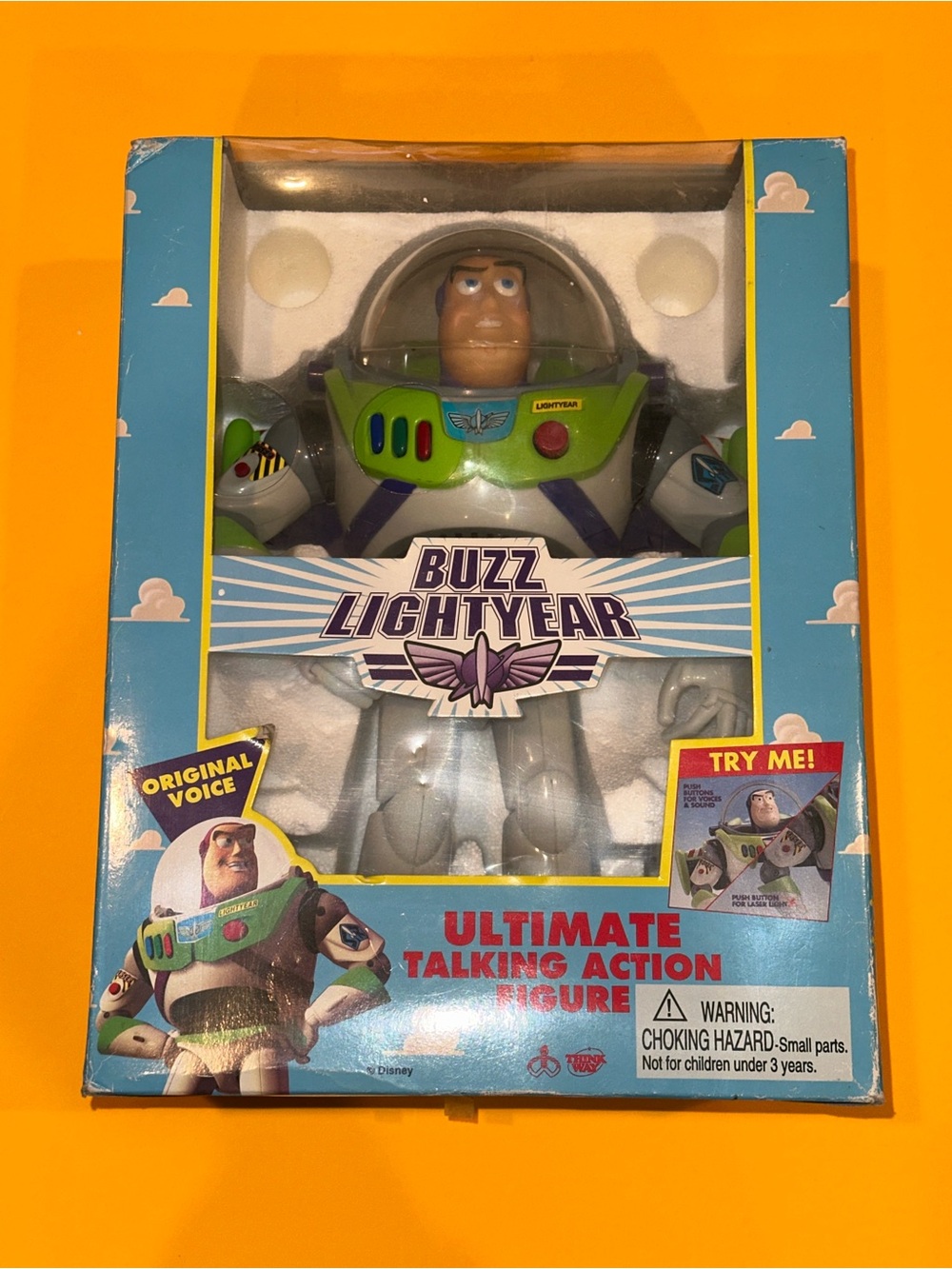 Toy Story Buzz Lightyear Ultimate Talking Action Figure 1st Edition Vintage 1995